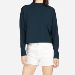 Everlane Mock neck tee XXS